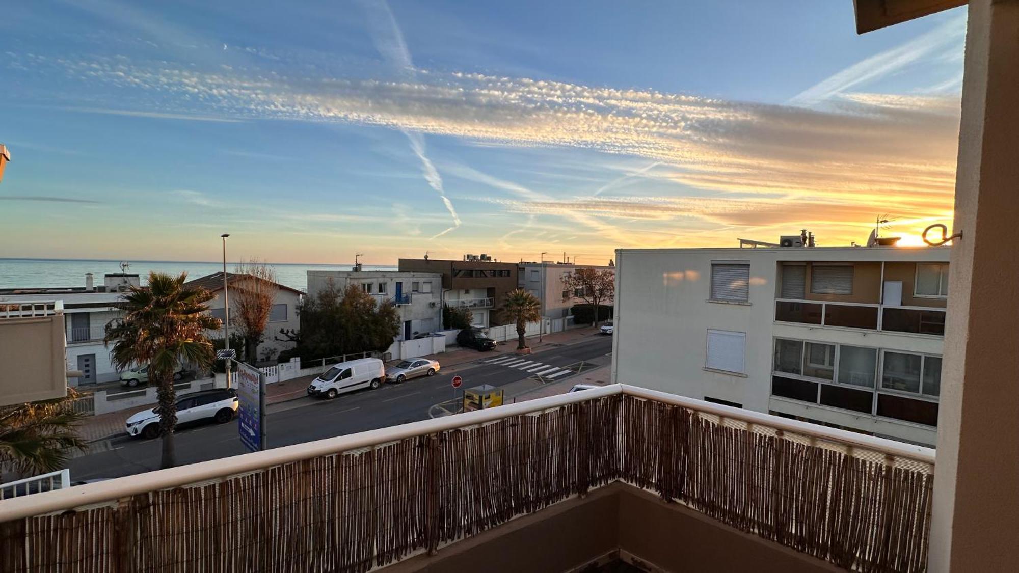 Appartement De L'Oursiniere 4/6 Pers Vue Mer Palavas-les-Flots Extérieur photo